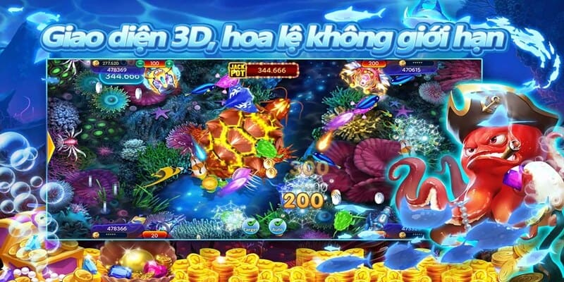 Game bắn cá đổi thưởng ở 888b đổi tiền thật và những cái tên hot