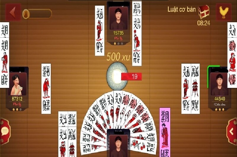 Đối với cách chia trong tam cúc