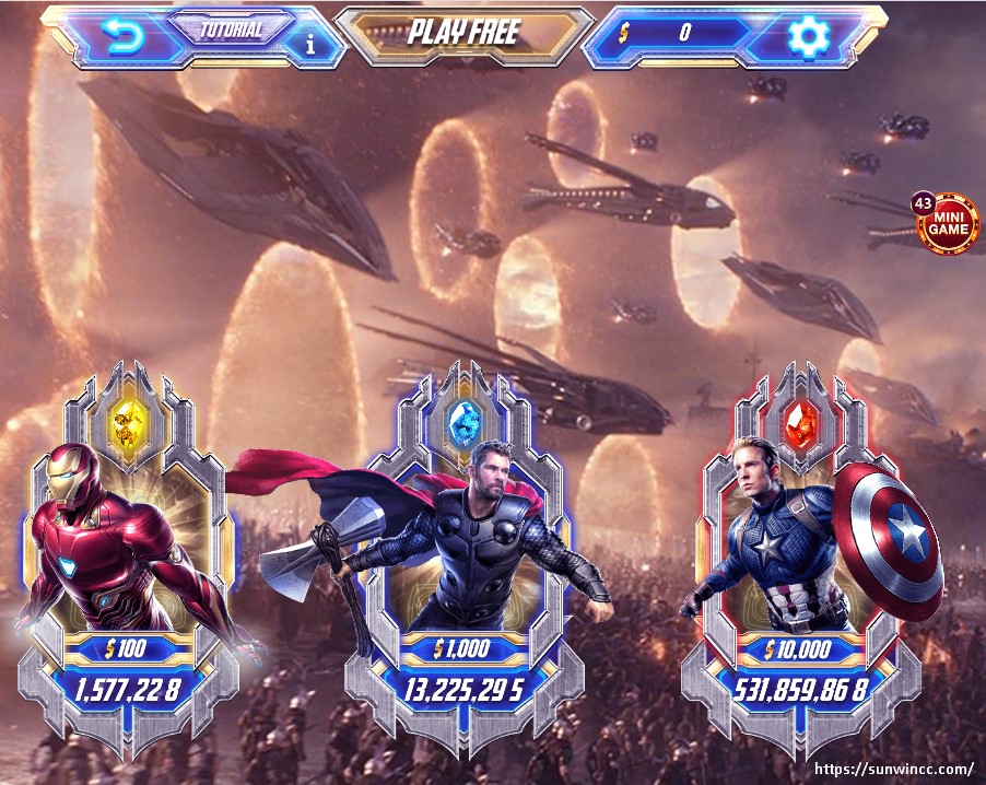 Giới thiệu game Avengers 888b1