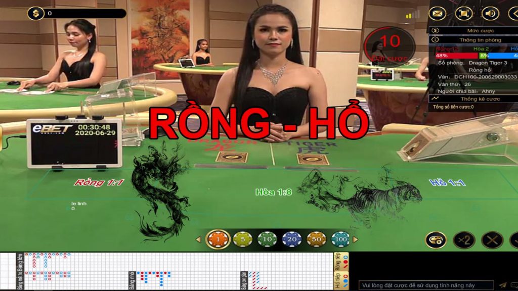 Rồng hổ online 888b